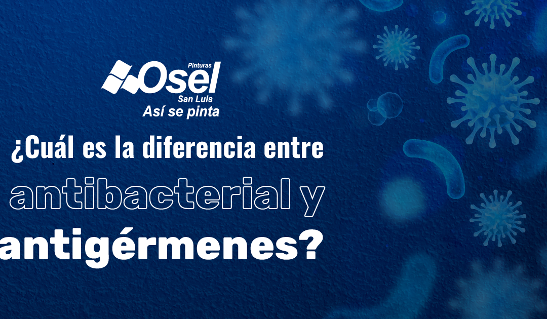 ¿Cuál es la diferencia entre antibacterial y antigérmenes?